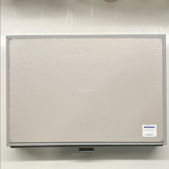 Stackers Supersize Gray Jewelry Organizer Box - Picture 4 of 5